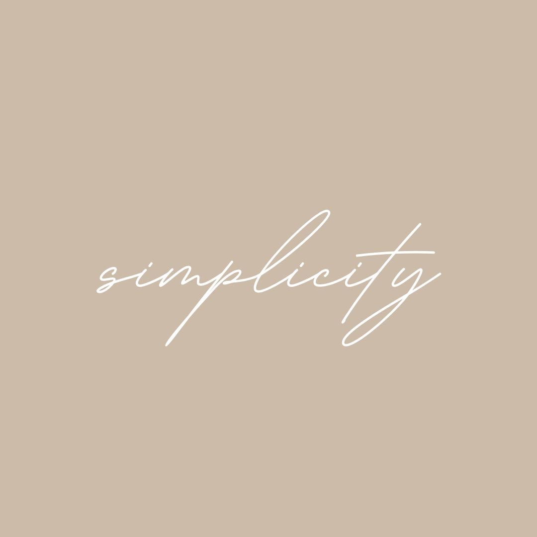 Simplicity Collection