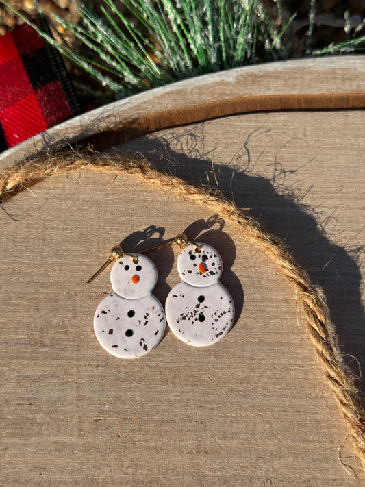 Snowman dangles